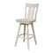 International Concepts Ava Bar Height Stool, with Swivel 30" Seat Height, Unfinished S-133SW - alternate 1
